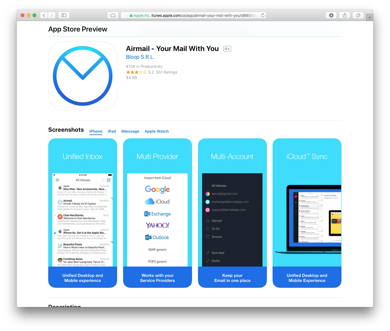 Email client for mac